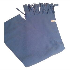 JOE BOXER FRINGED BLUE COTTON WARMING CUTE SCARF